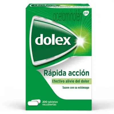 DOLEX 500 MG 200 TABLETAS