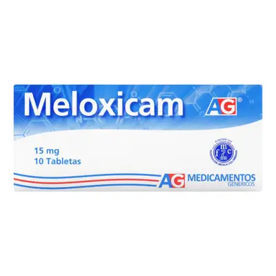 MELOXICAM 15 MG 10 TABLETAS