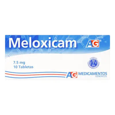 MELOXICAM 7.5 MG 10 TABLETAS