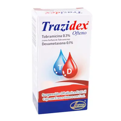 TRAZIDEX OFTENO 5 ML