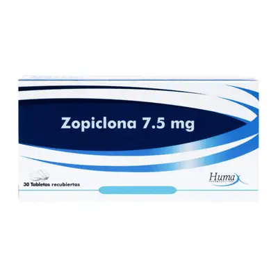 ZOPICLONA 7.5 MG 30 TABLETAS
