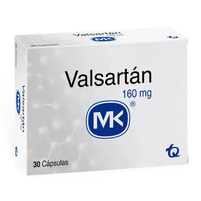 VALSARTAN 160 MG 30 TBS