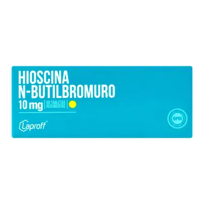 HIOSCINA N-BUTIL BROMURO 10 MG 50 TBS