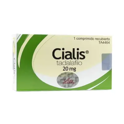 CIALIS 20 MG TBS  CJA X 1 UND