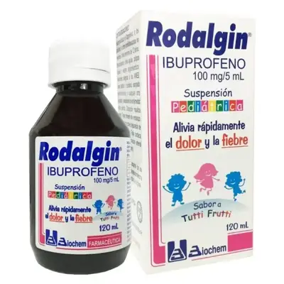 RODALGIN SUSP.PEDIA. FCO X 120 ML