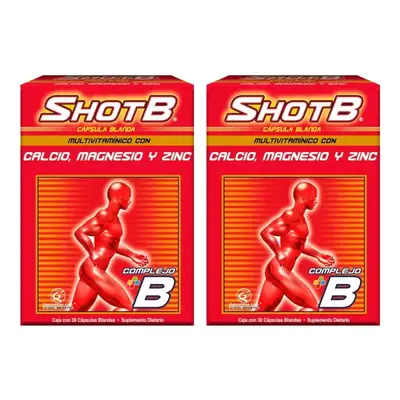 SHOT B CAPSULAS  CJA X 30  OFERTA X 2 UND