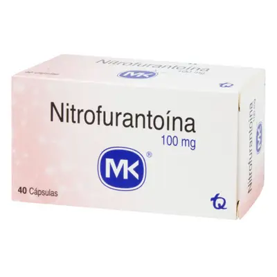 NITROFURANTOINA 100 MG 40 CAPSULAS