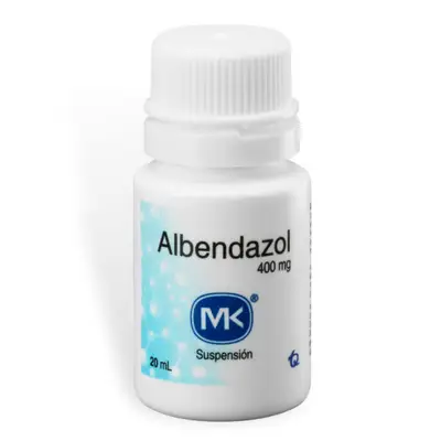 ALBENDAZOL SUSPENSION 20 ML