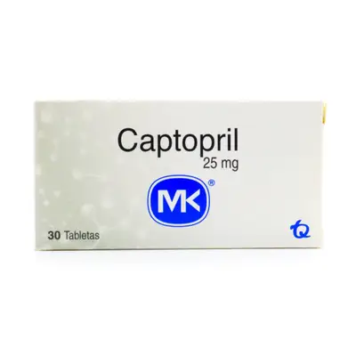 CAPTOPRIL 25 MG TBS CJA X 30
