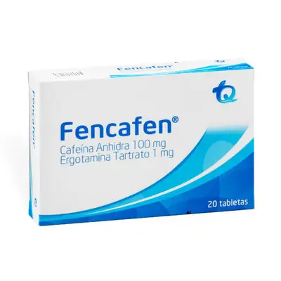 FENCAFEN 100 MG 20 TABLETAS