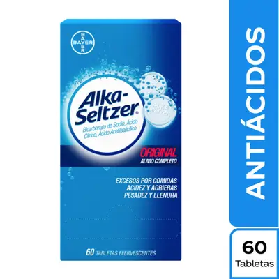 ALKA SELTZER 60 TABLETAS