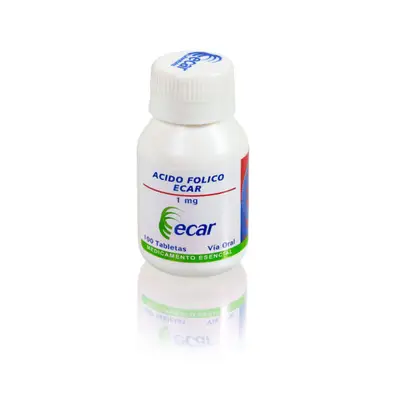 ACIDO FOLICO 1 MG 100 TABLETAS