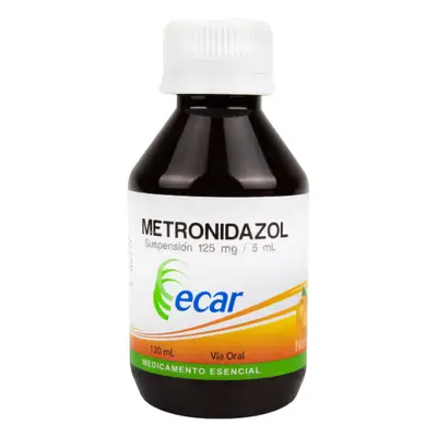 METRONIDAZOL 125 MG SUSPENSION 120 ML