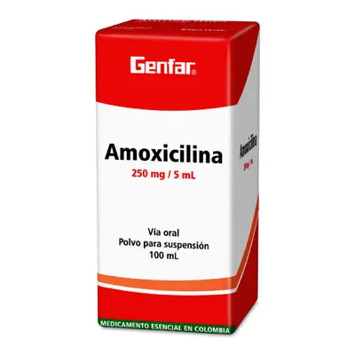 AMOXICILINA 250 MG SUSPENSION 100 ML