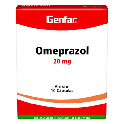 OMEPRAZOL 20 MG 10 CAPSULAS