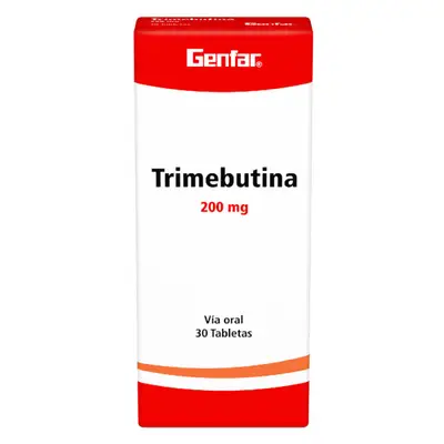 TRIMEBUTINA 200 MG 30 TABLETAS