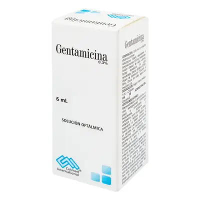 GENTAMICINA 0.3% OFTALMICA 6 ML