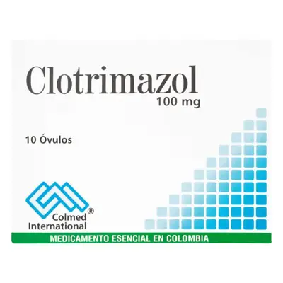 CLOTRIMAZOL 100MG 10 OVULOS VAGINALES