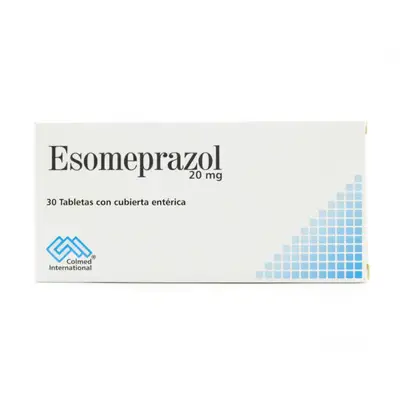 ESOMEPRAZOL 20 MG 30 TABLETAS
