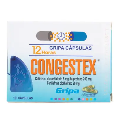CONGESTEX 10 CAPSULAS