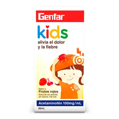 ACETAMINOFEN KIDS 100 MG GOTAS 30 ML