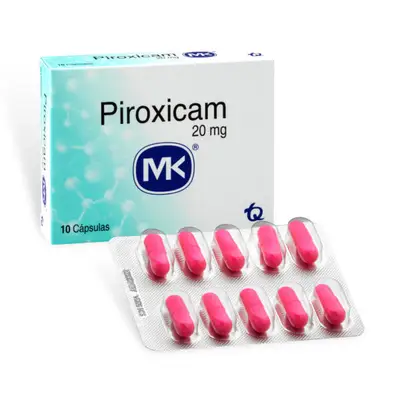 PIROXICAM 20 MG CPS MK  CJA X 10