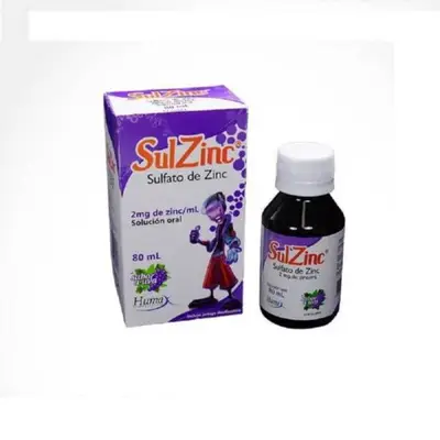 SULZINC SOL ORAL 80 ML HUMA