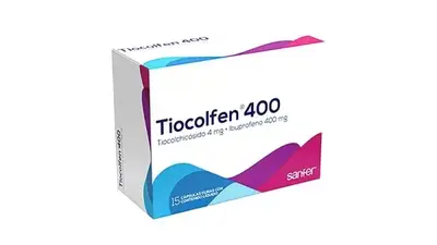 TIOCOLFEN 400 MG TBS  CJA X 15