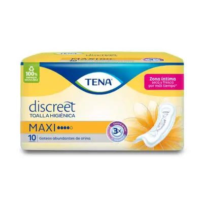 TOA.TENA MUJER MAXI X 10 UND
