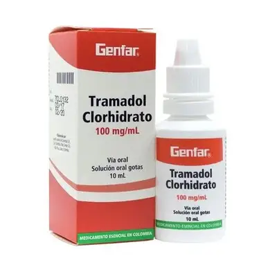 TRAMADOL 100 MG GOTAS GF FCO X 10ML