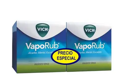 VICK VAPORUB UNGUENTO 50 GR X 2 UND