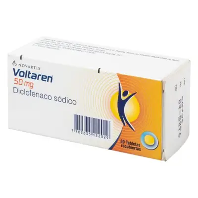 VOLTAREN 50 MG GRAGEAS CJA X 30