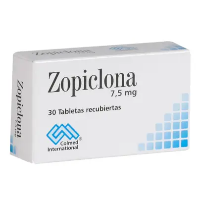 ZOPICLONA 7.5 MG TBS COLMED CJA X 30