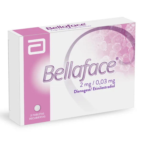 BELLAFACE 2 MG/0,03 MG 21 TBS