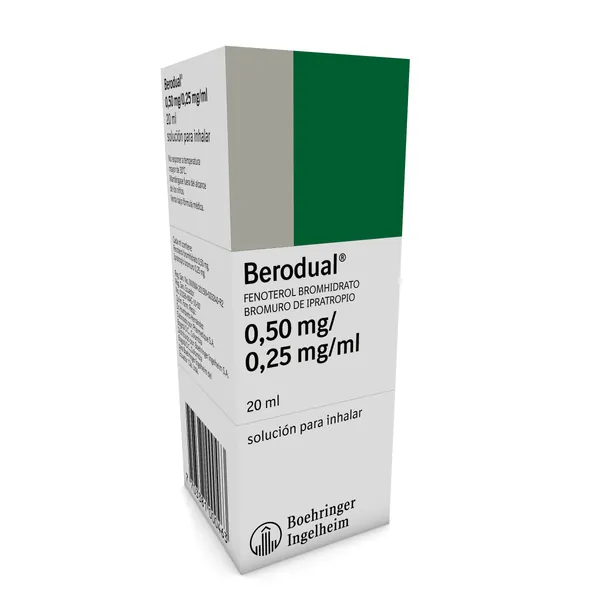 BERODUAL SOLUCION PARA INHALAR 20 ML
