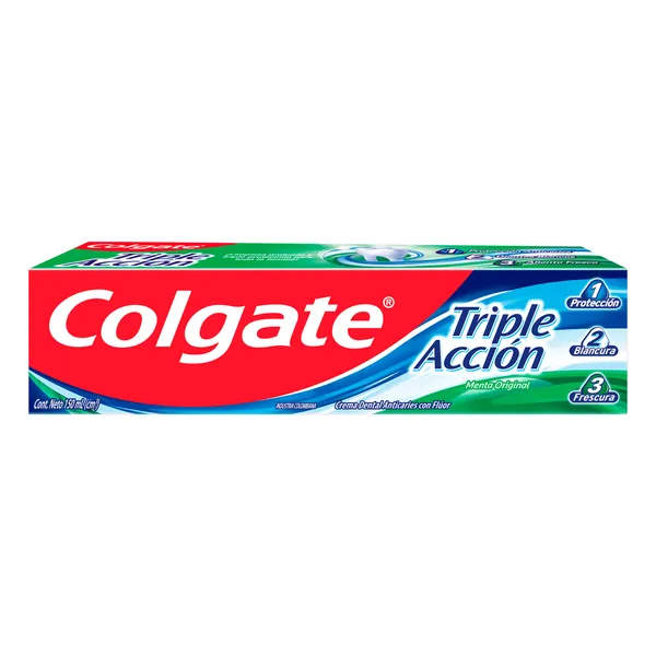 CREMA COLGATE TRIPLE ACCION 150 ML