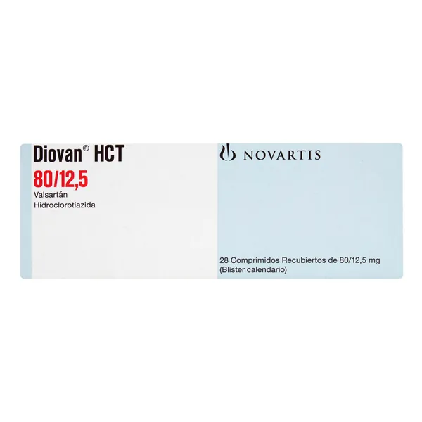 DIOVAN HCT 80/12.5 MG 28 TBS