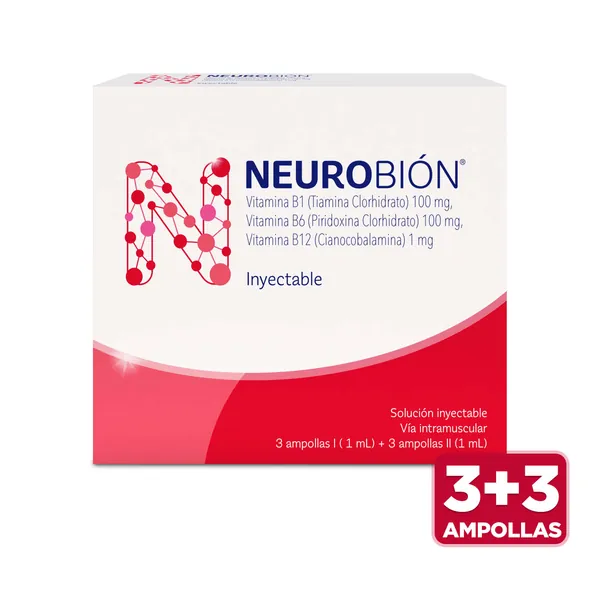 NEUROBION AMPOLLAS 3 UND