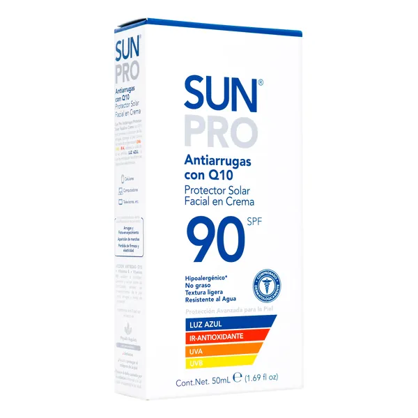 PROTECTOR SOLAR SUN PRO FACIAL SPF 90 50 ML