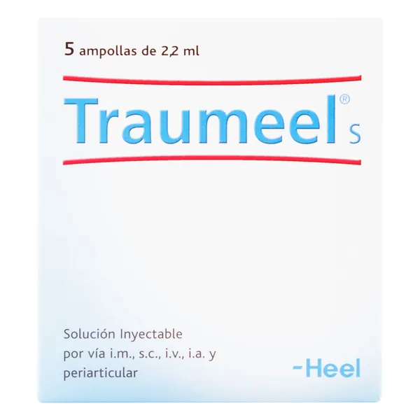 TRAUMEEL S AMPOLLAS 5 X 2.2 ML