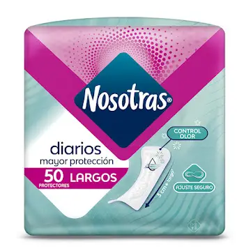 PROT.NOSOTRAS .DIA.LARGOS CJA X 50