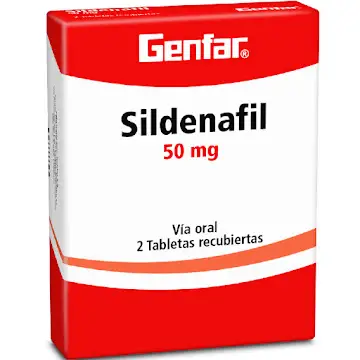 SILDENAFIL 50 MG TBS GF  CJA X 2
